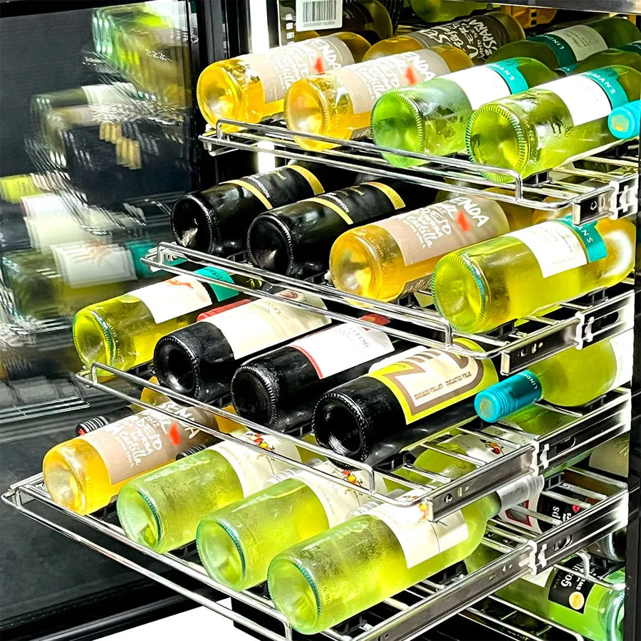 Schmick Slide Out WINE shelves, with saddles for SK156, SK220 and SK422