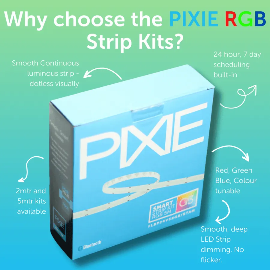 TEDS PIXIE COB LED RGB Strip Kits GEN3