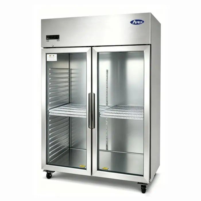 Atosa Double Door Glass Door Display Freezer - JCF80FSGR