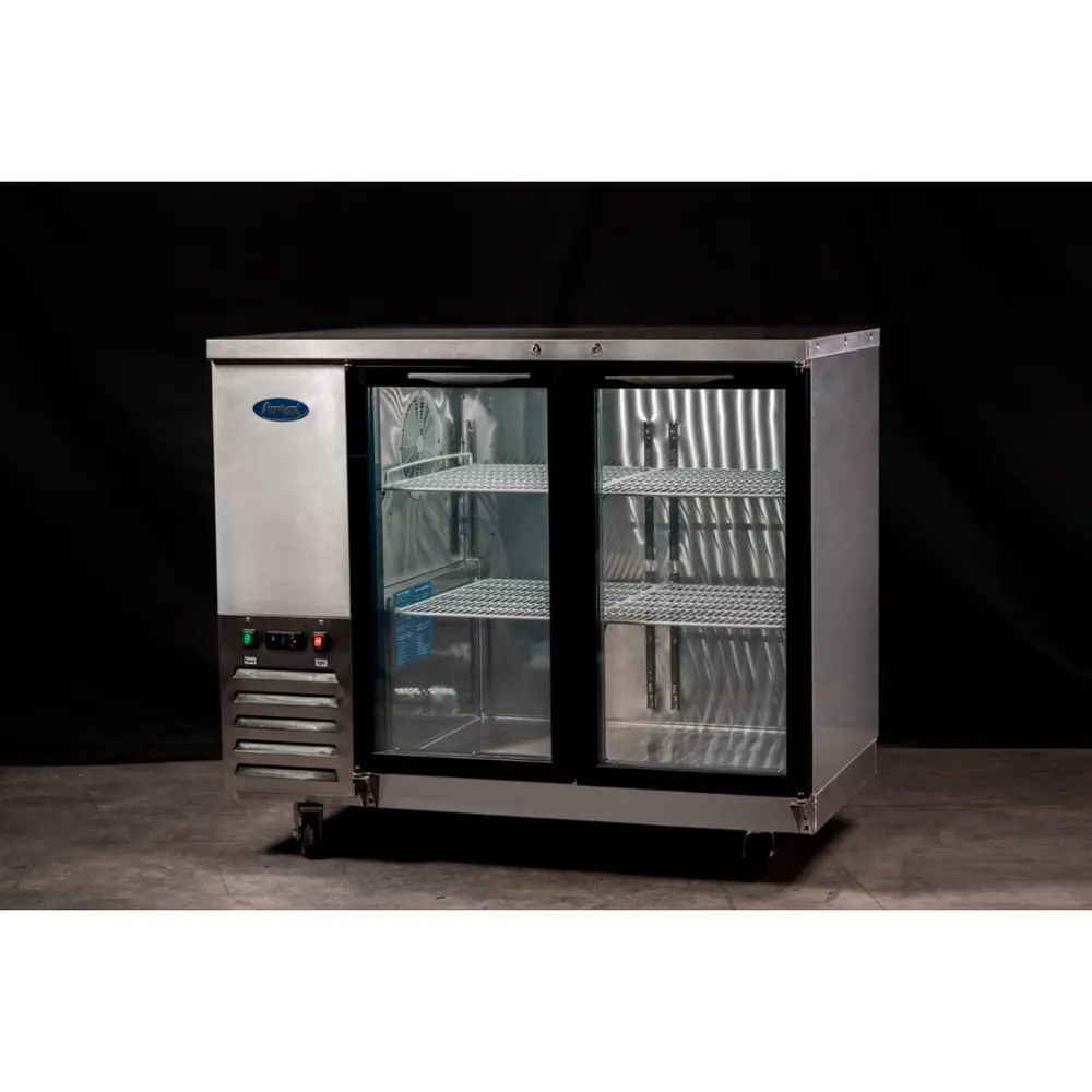Atosa Refrigerated Back Bar Cooler With Glass Door - MBB48G