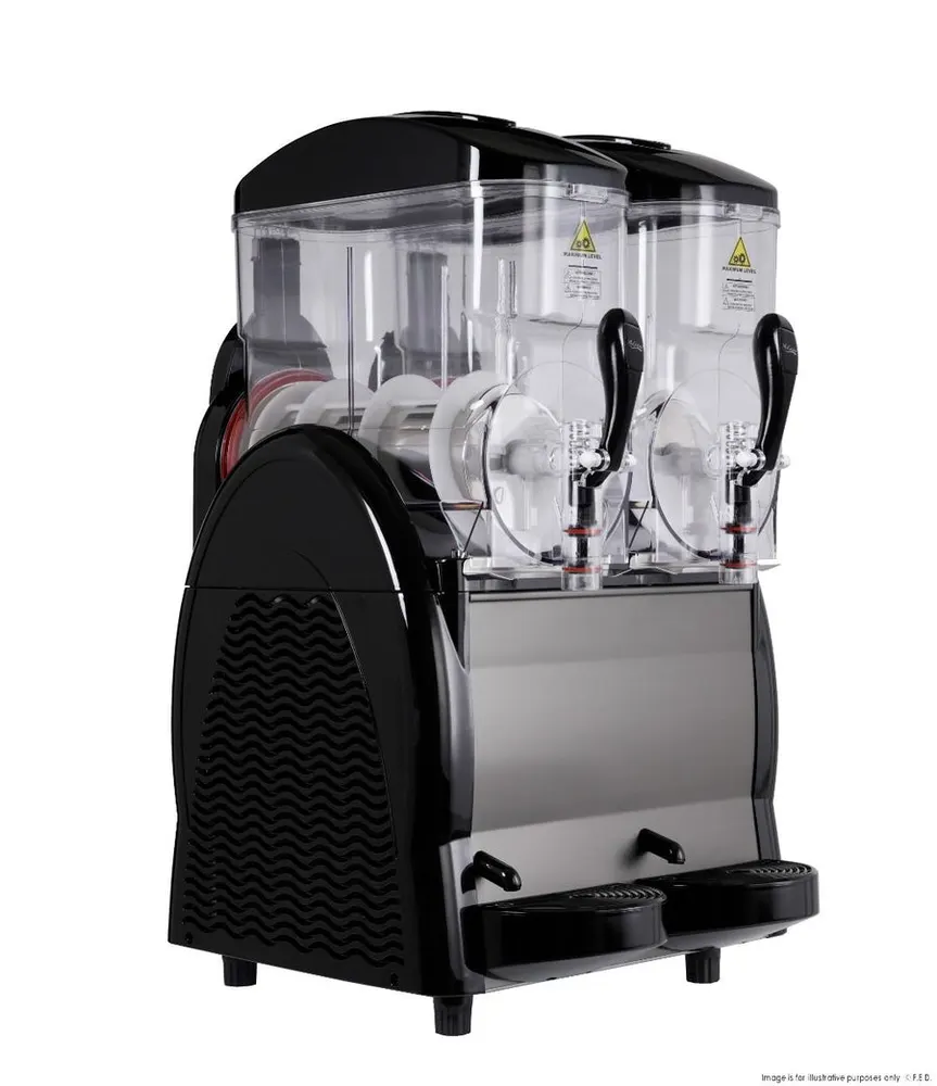 Benchstar Double 12 Litre Granita & Slushy Machine - FABIGANI-2S
