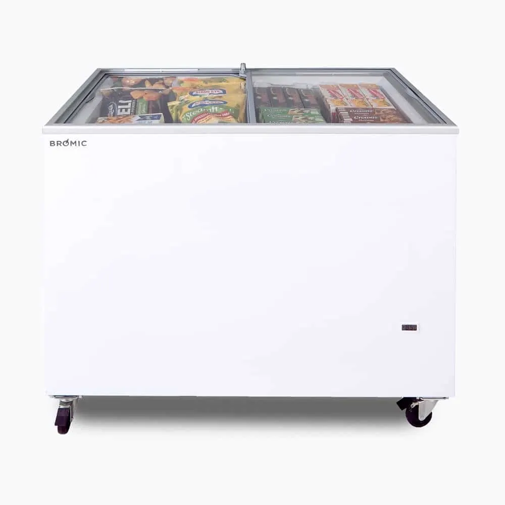 Bromic Chest Freezer 296L Flat Glass Top - CF0300FTFG-NR