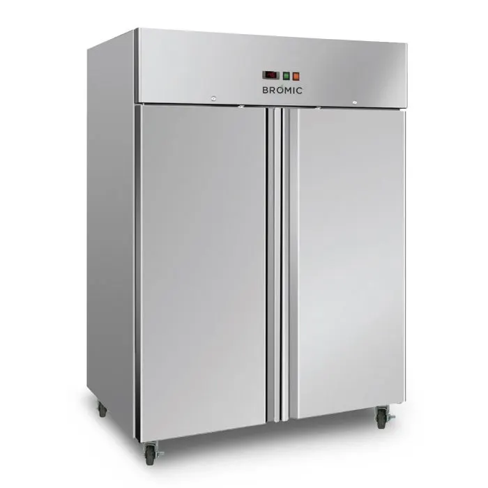 Bromic Gastronorm Stainless Steel 1300L Upright Storage Freezer - UF1300SDF-NR