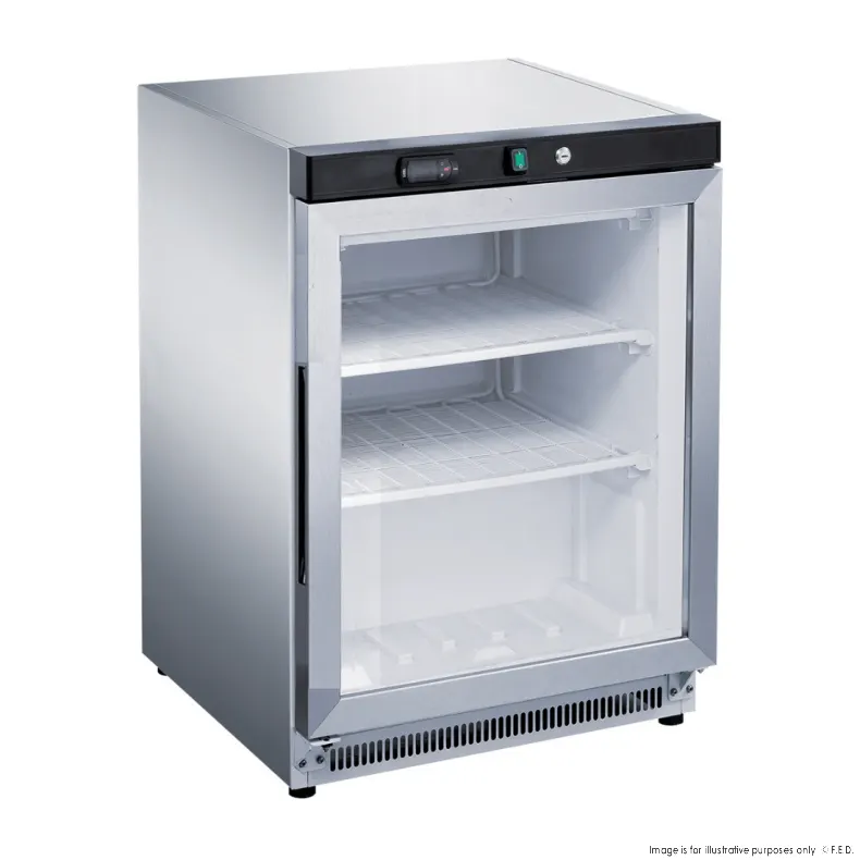 Ex-Display FED-X 120L Bar Freezer Glass Door - XF200SG-SA10-Mar