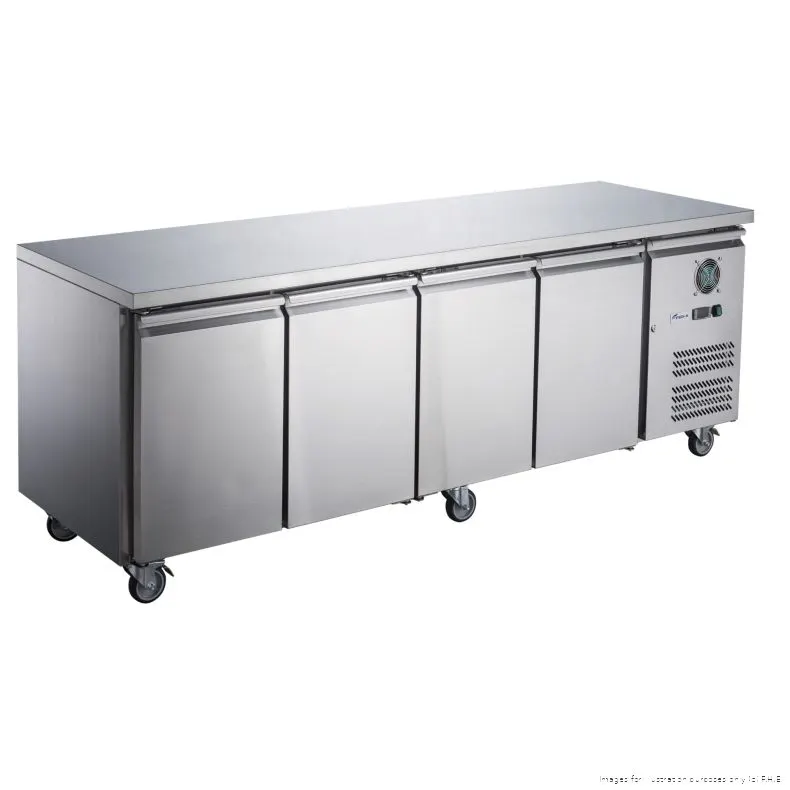 Ex-Display FED-X S/S Four Door Bench Fridge - XUB7C22S4V-QLD118