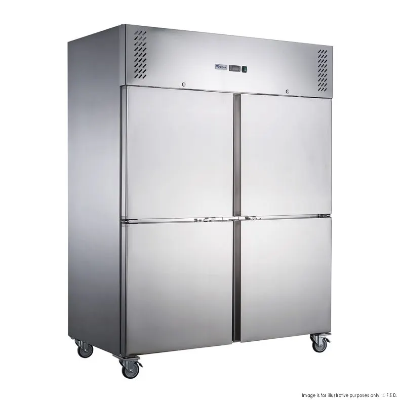 Ex-Display FED-X S/S Split Four-Door Upright Freezer - XURF1410S2V-NSW2189