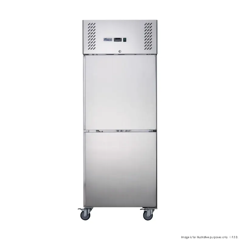 Ex-Display FED-X S/S Two half Door Upright Freezer - XURF600S1V-NSW2197