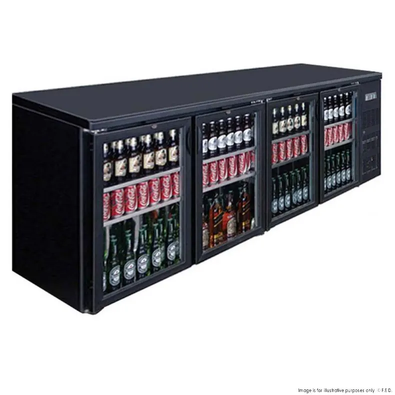 Ex-Display Thermaster Four Door Drink Cooler BC4100G-NSW2138