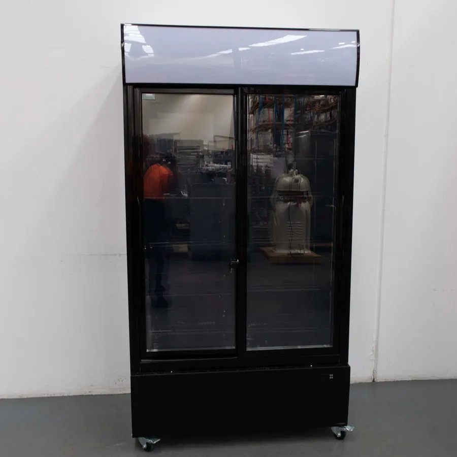 Refurbished Thermaster LG-1000SDBP Upright Drink Fridge