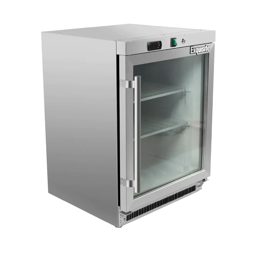 Exquisite One Glass Door Underbench Storage Freezers - MF210G
