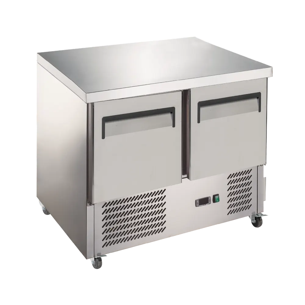 Exquisite Two Solid Doors Underbench Storage Fridge – Static - SLC250