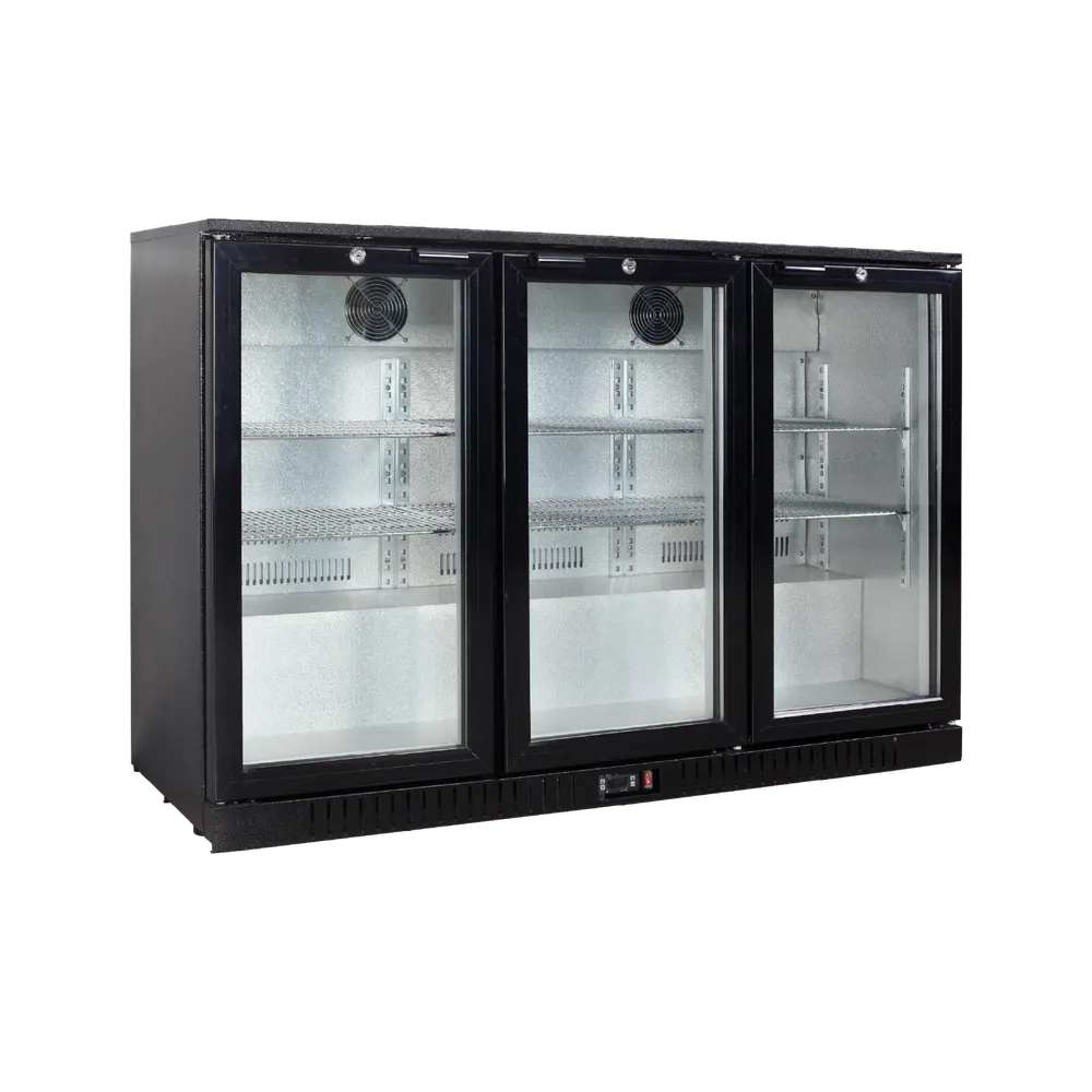 Exquisite Three Swing Doors Backbar Display Fridge - UBC330