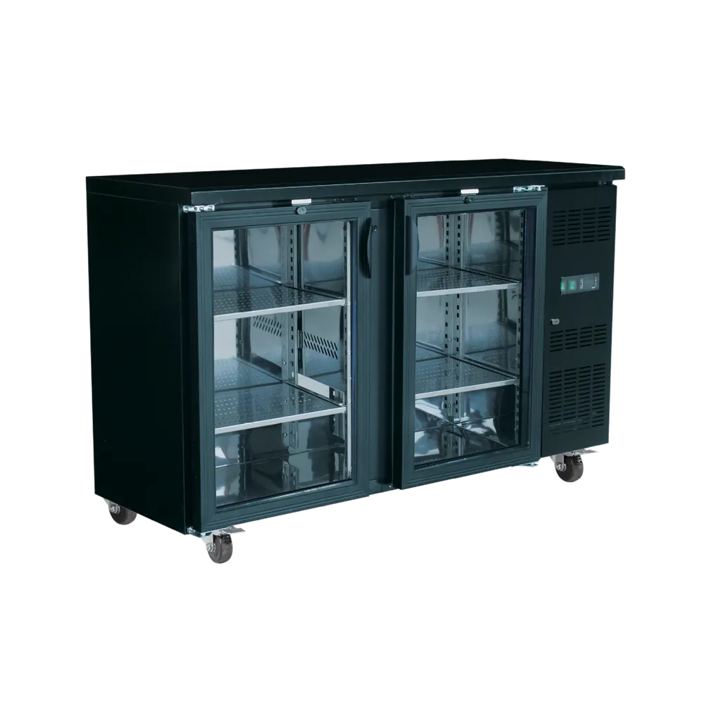 Exquisite Two Swing Doors Backbar Display Fridge - UBC380