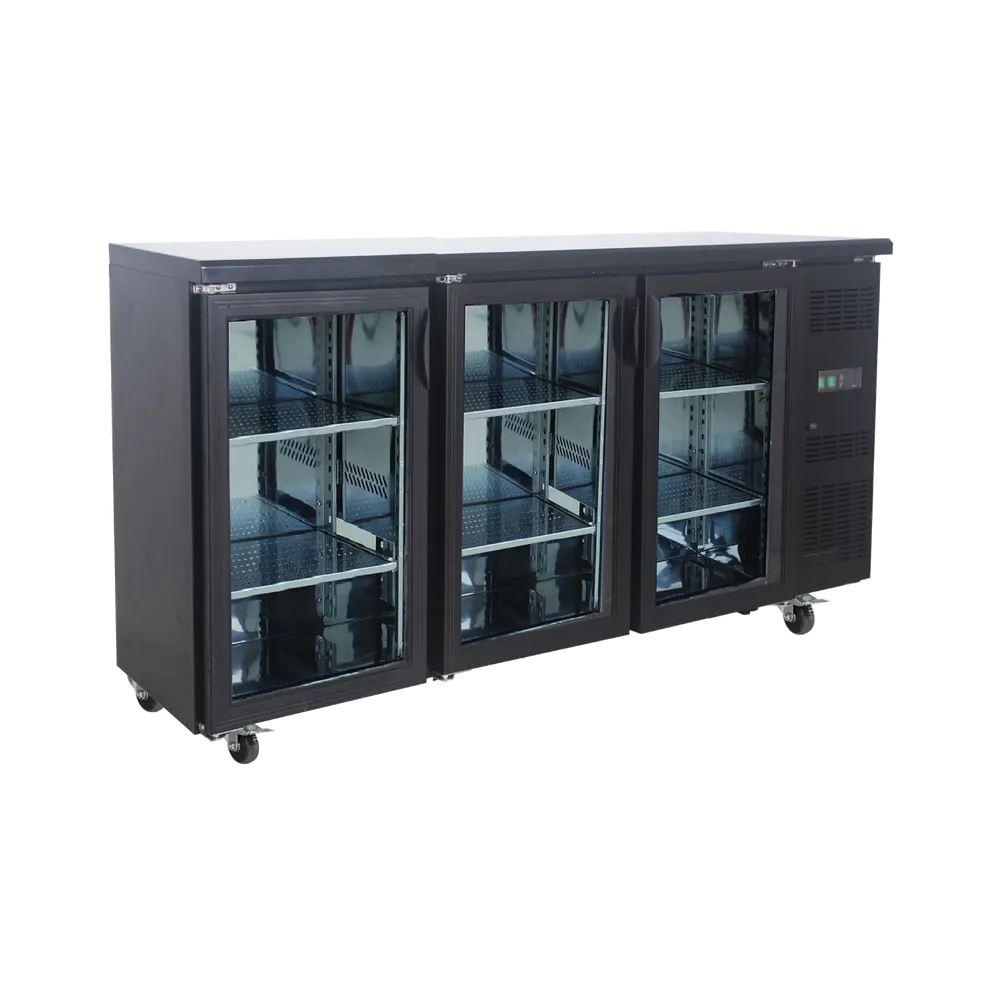 Exquisite Three Swing Doors Backbar Display Fridge - UBC570