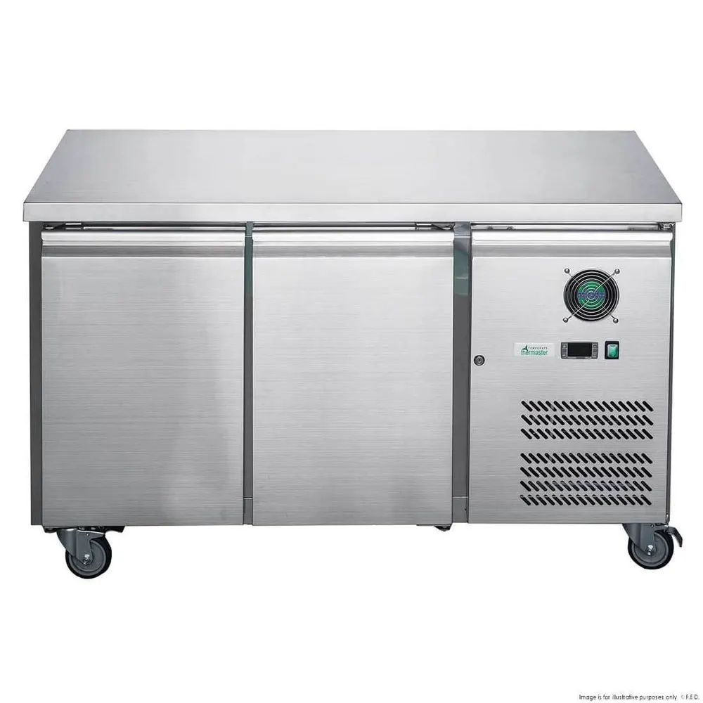 FED-X S/S Two Door Bench Freezer - XUB6F13S2V