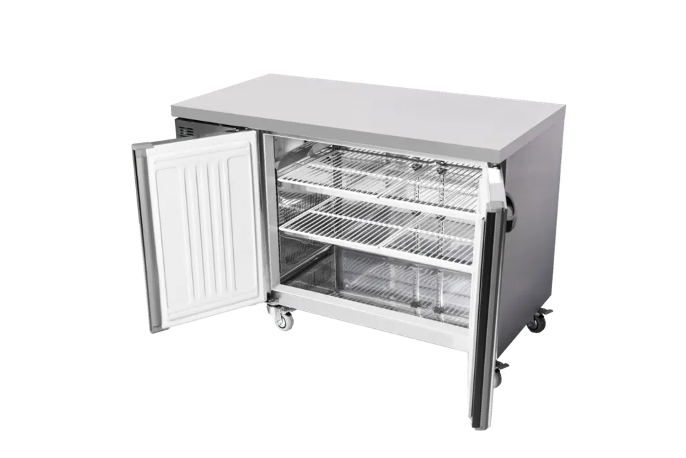 Hoshizaki 231L 2 Door Underbench Pillarless Fridge - RT-126MA-A-ML