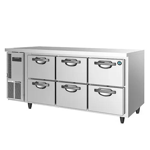Hoshizaki 404L 6 Drawer 150mm Deep Gastronorm Underbench Refrigerator on castors - RTC-167DEA-GN-6D
