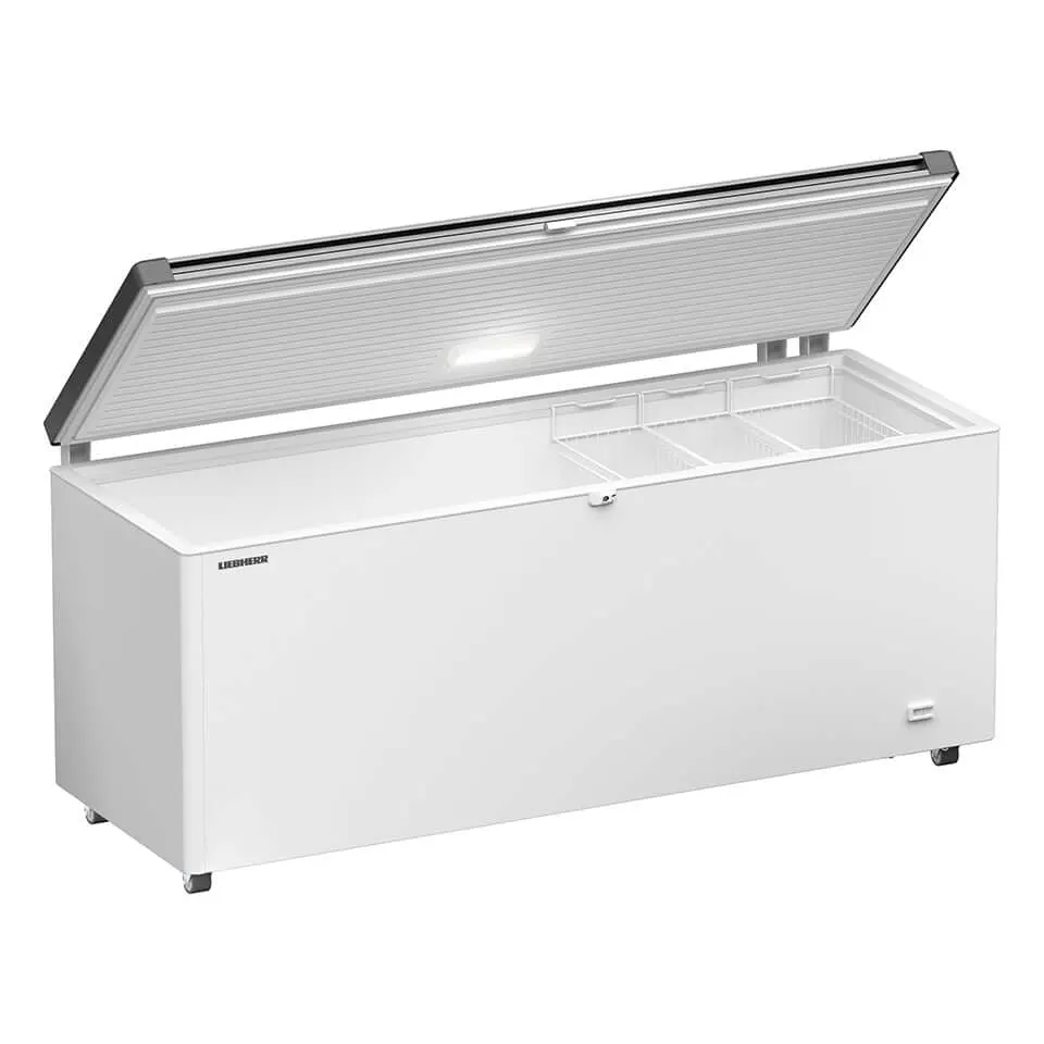 Liebherr Stainless Steel Flip Lid Chest Freezer 542L - EFL 6056