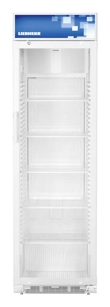 Liebherr Single Glass Door 412L Merchandising Refrigerator - FKDv4203