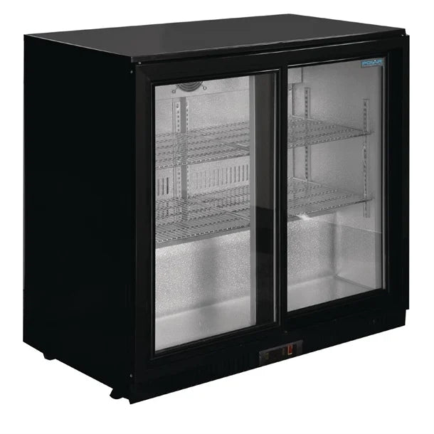 Polar G-Series Back Bar Cooler with 2 Doors (Sliding) 198Ltr GL010-A