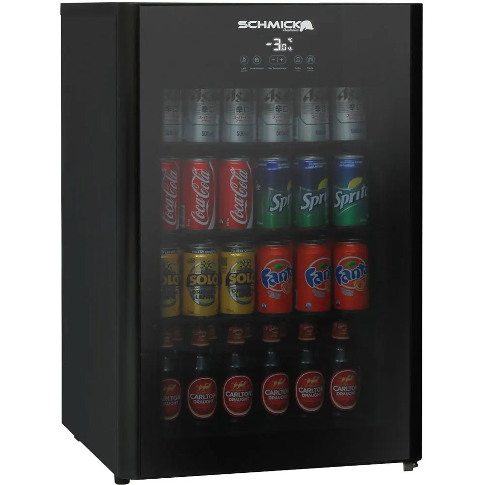 Schmick Alfresco Under Zero Australia's Coldest Beer Party Fridge With Blast Chill Mode - Model HUS-EX108