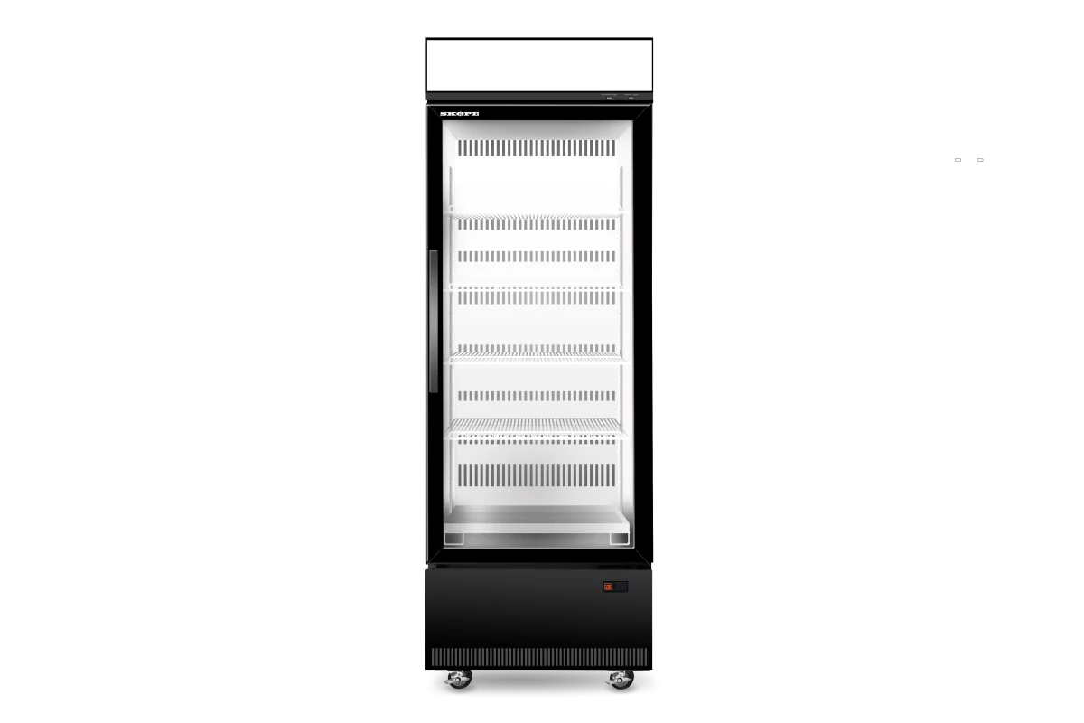 Skope EziCore 1 Glass Door Display or Storage Fridge - BCE600N