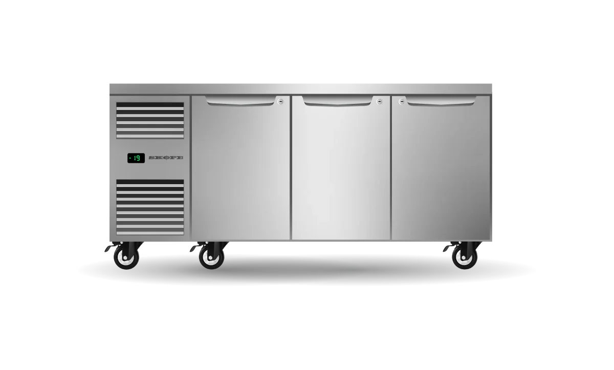 Skope ProSpec 3 Solid Door Underbench GN1/1 Freezer - PG11.UBF.3.SD