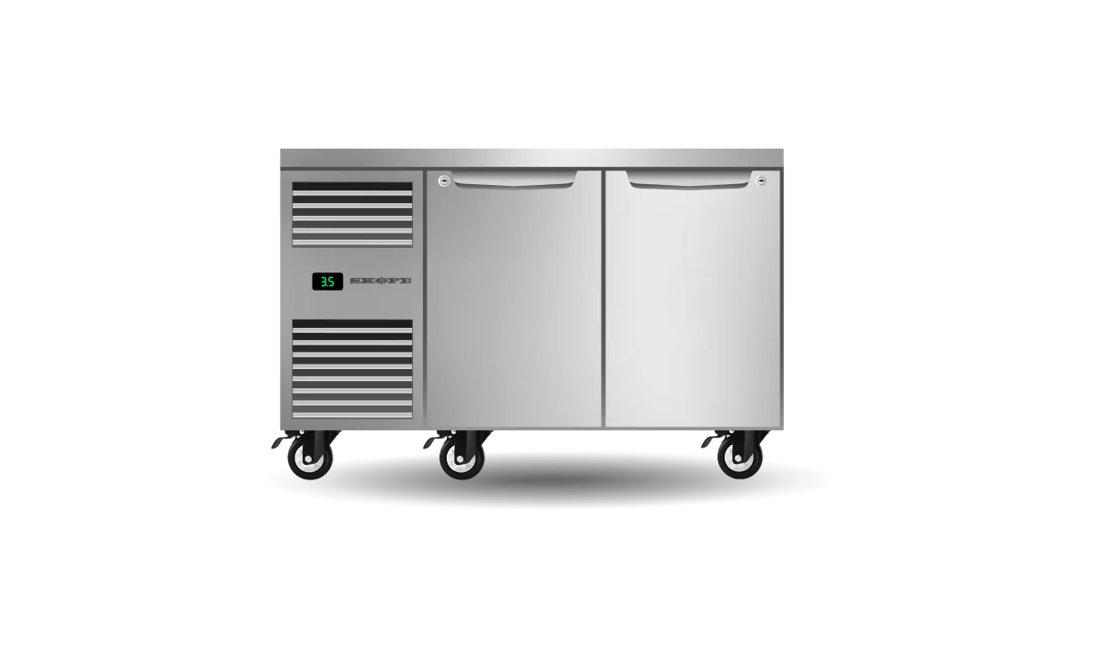 Skope ProSpec 2 Solid Door Underbench GN 1/1 Fridge - PG11.UBR.2.SD
