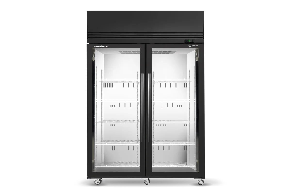 Skope ActiveCore 2 Glass Door Upright Display or Storage Freezer - SKFT1300N-A