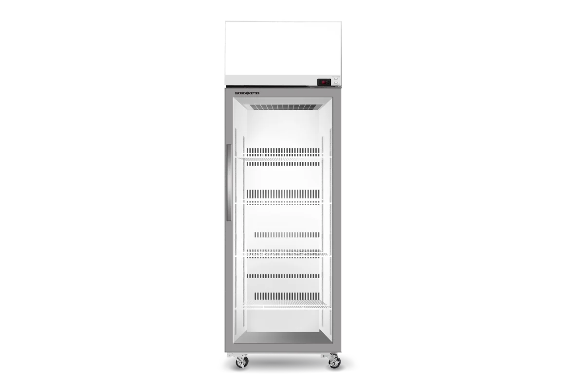 Skope EziCore 1 Glass Door Display or Storage Fridge - TCE650N
