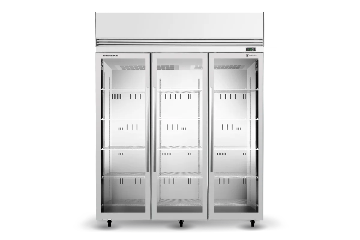 Skope ActiveCore 3 Glass Door Upright Display or Storage Freezer - TMF1500N-A