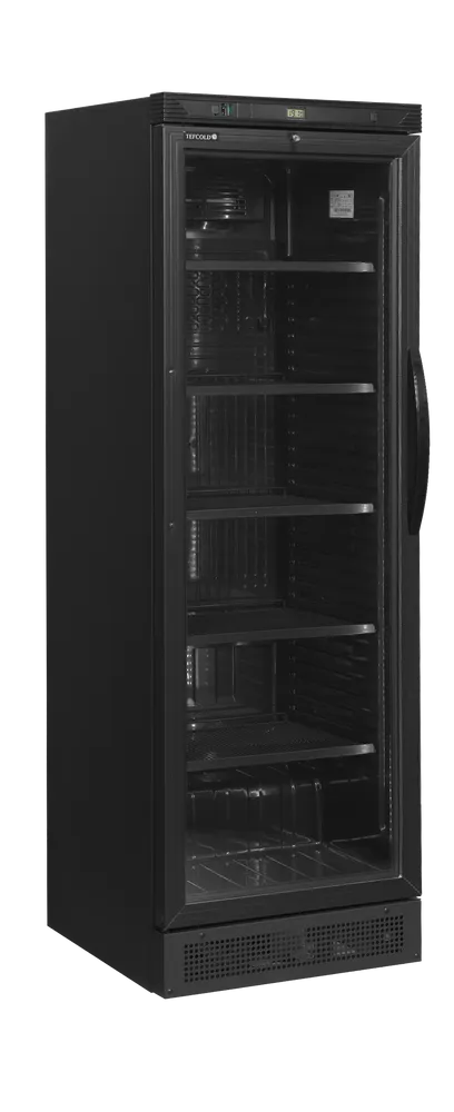 Tefcold CEV425 BLACK L/H - Bottle Cooler, Left Hinged