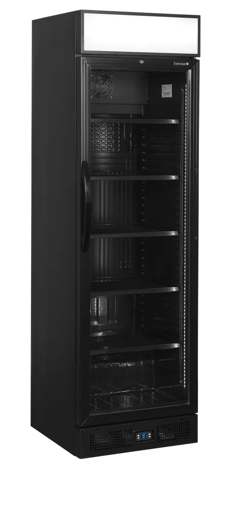 Tefcold CEV435CP BLACK - Black Bottle Cooler
