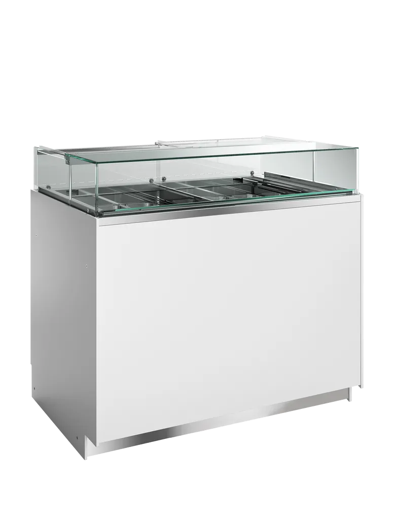 Tefcold DELTA NEW - Ventilated Scoop Ice Cream Display