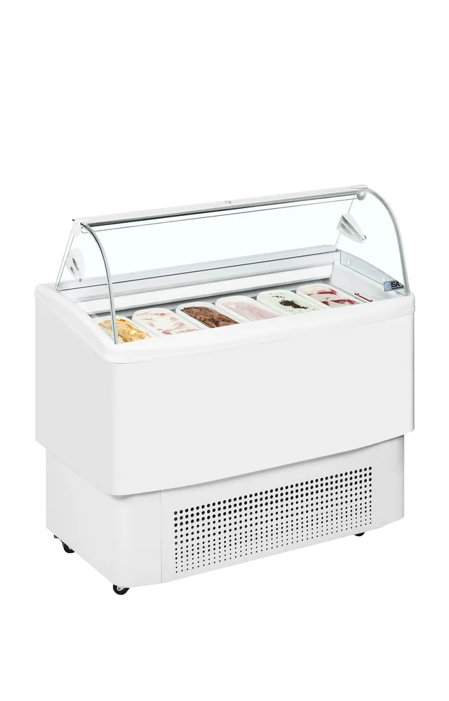 Tefcold FIJI 6 - Ventilated Scoop Ice Cream Display