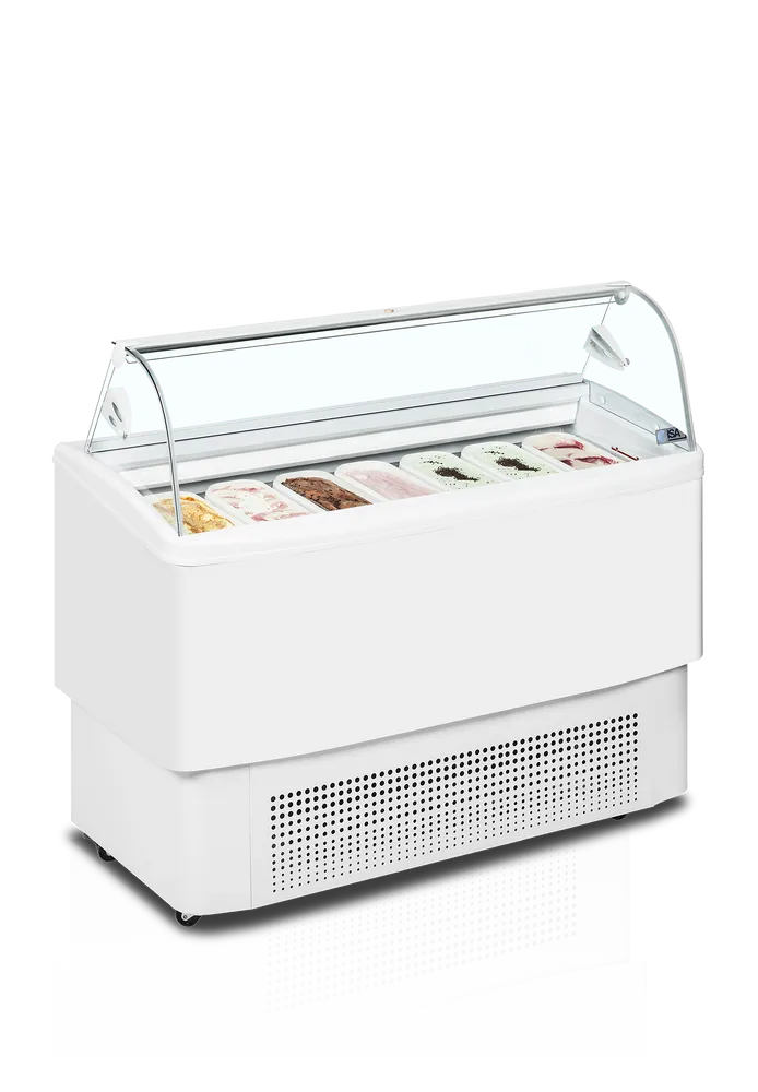 Tefcold FIJI 7 - Ventilated Scoop Ice Cream Display