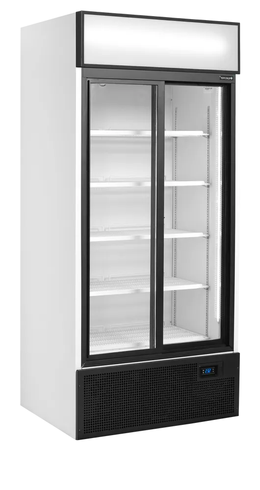 Tefcold FSC891S - 2-door display cooler with canopy