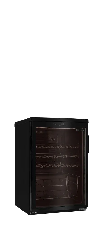 Tefcold SC85 BLACK - Black Undercounter Wine Cooler